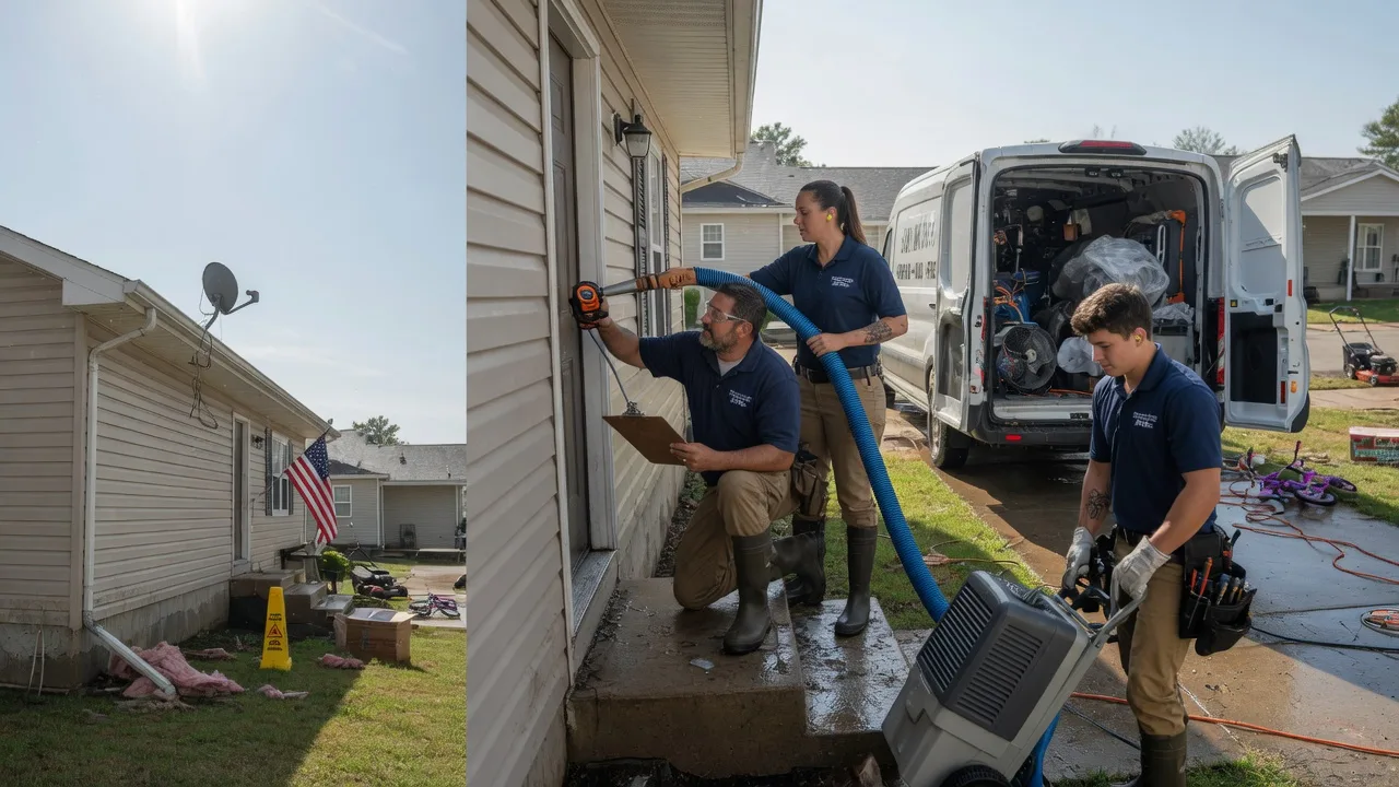 Ceiling Water Damage Restoration in Wrightstown, NJ near me